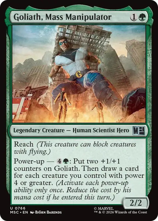 Goliath, Mass Manipulator (766) [Marvel Super Heroes Commander]