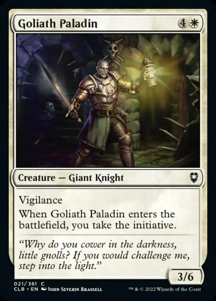 Goliath Paladin [Commander Legends: Battle for Baldur’s Gate] - MTG Single