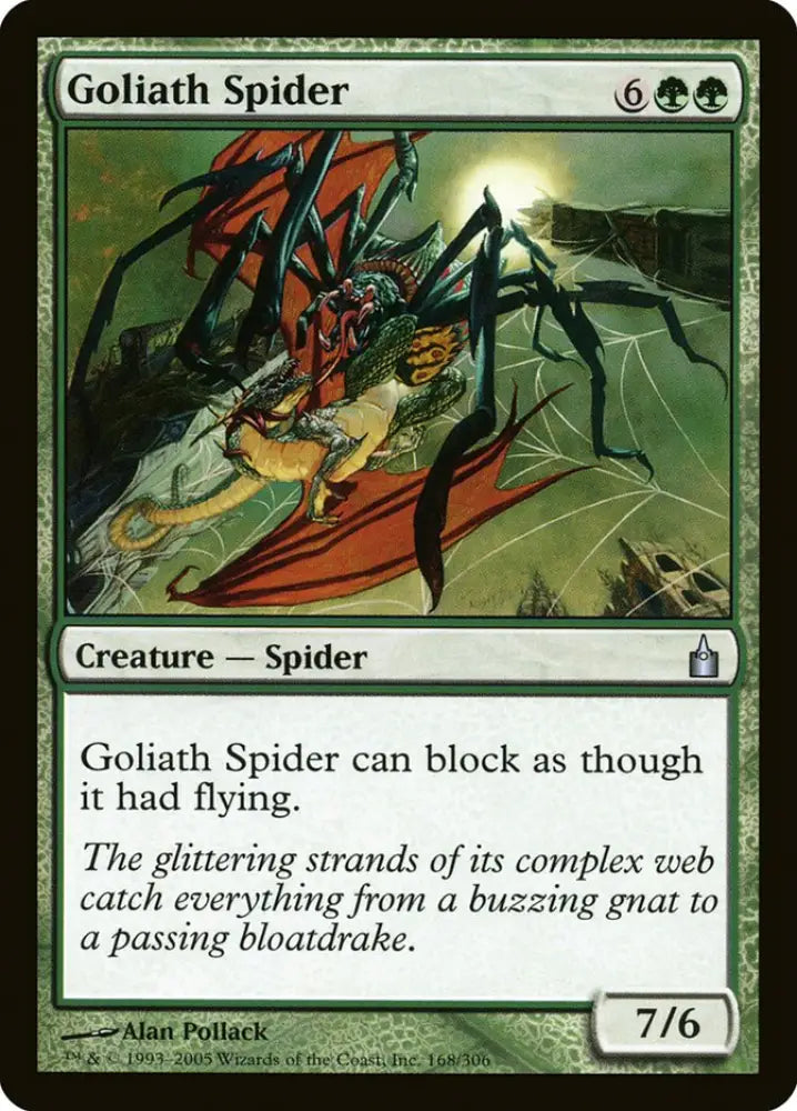 Goliath Spider [Ravnica: City of Guilds] - MTG Single