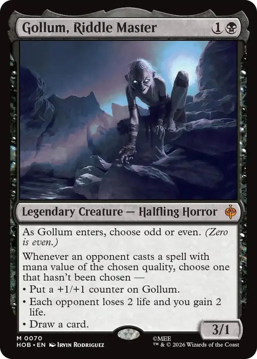 Gollum, Riddle Master (70) [The Hobbit]