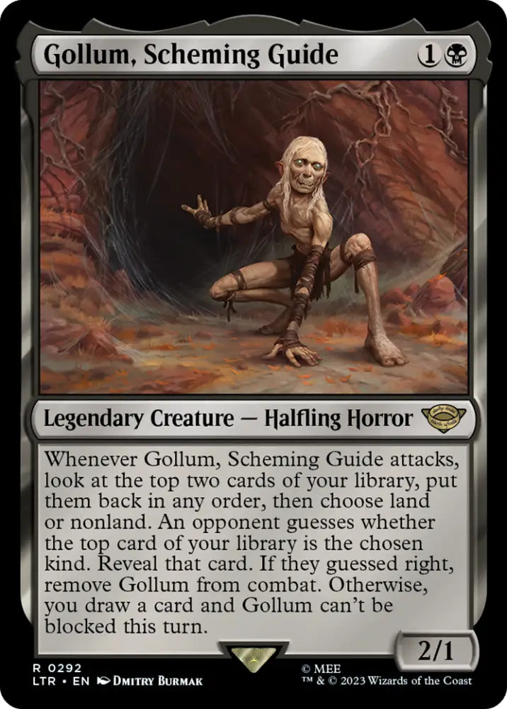 Gollum Scheming Guide [The Lord of the Rings: Tales of Middle-Earth] - MTG Single