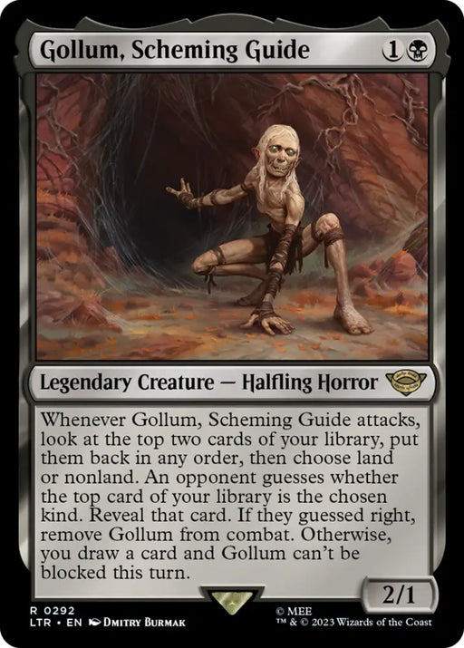 Gollum Scheming Guide [The Lord of the Rings: Tales of Middle-Earth] - MTG Single