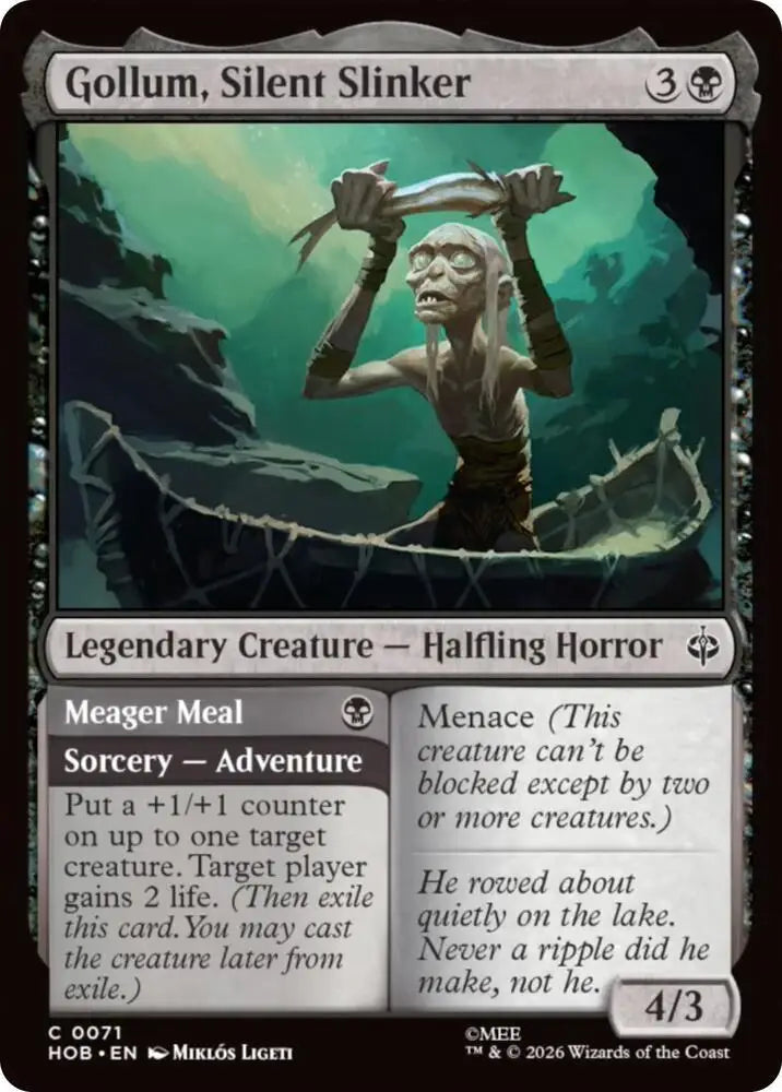 Gollum, Silent Slinker (71) [The Hobbit]