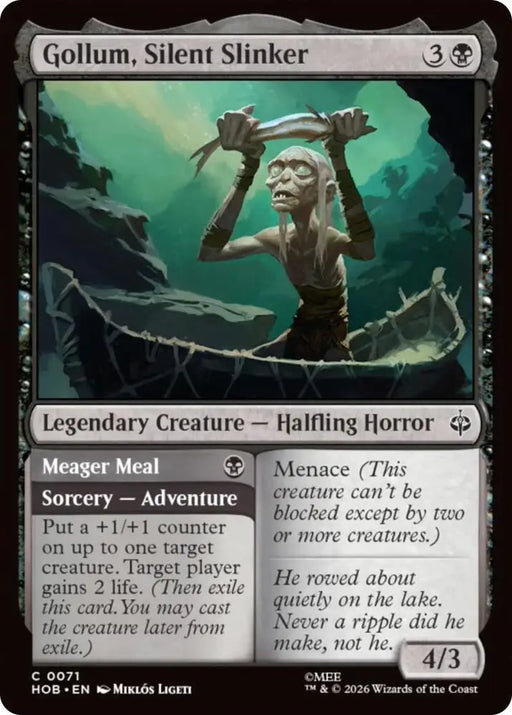 Gollum, Silent Slinker (71) [The Hobbit]