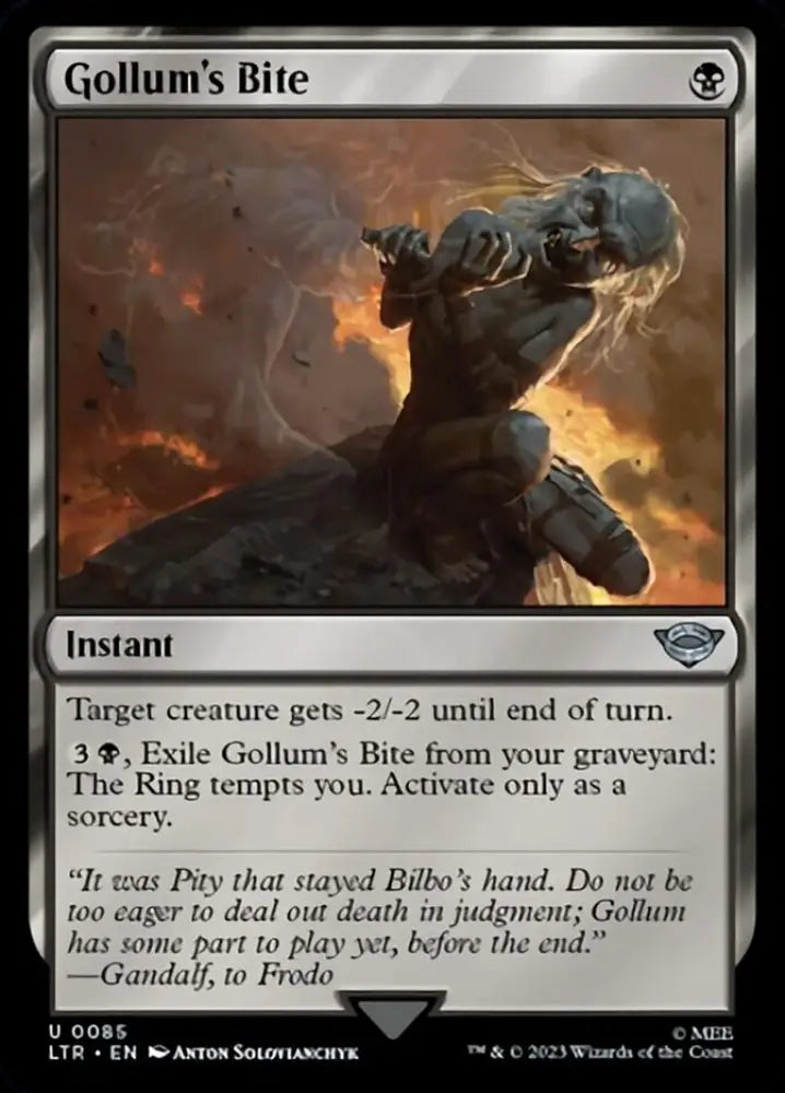 Gollum’s Bite [The Lord of the Rings: Tales of Middle-Earth] - MTG Single