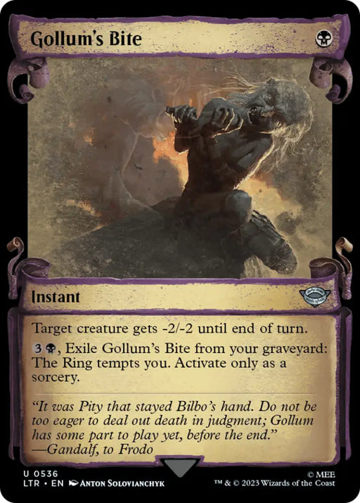 Gollum’s Bite [The Lord of the Rings: Tales of Middle-Earth Showcase Scrolls] - MTG Single