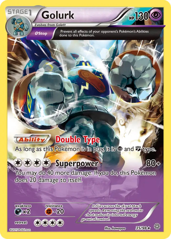 Golurk (35/98) [XY: Ancient Origins] - Pokemon Single