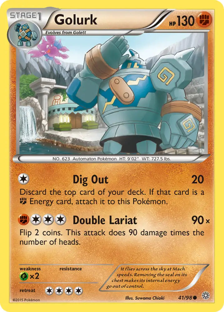 Golurk (41/98) [XY: Ancient Origins] - Pokemon Single