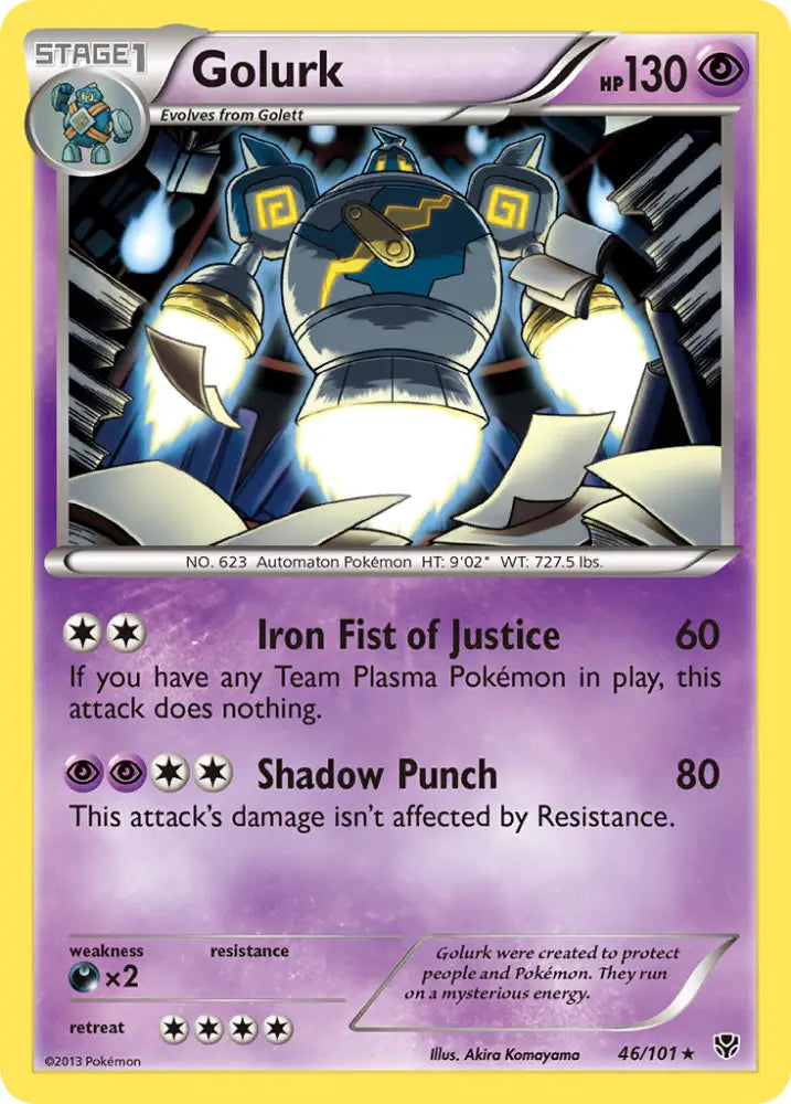 Golurk (46/101) [Black & White: Plasma Blast] - Pokemon Single