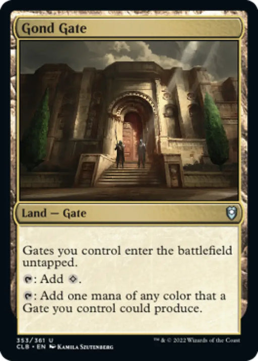 Gond Gate [Commander Legends: Battle for Baldur’s Gate] - MTG Single