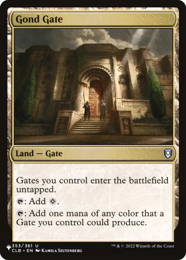 Gond Gate [The List] - MTG Single