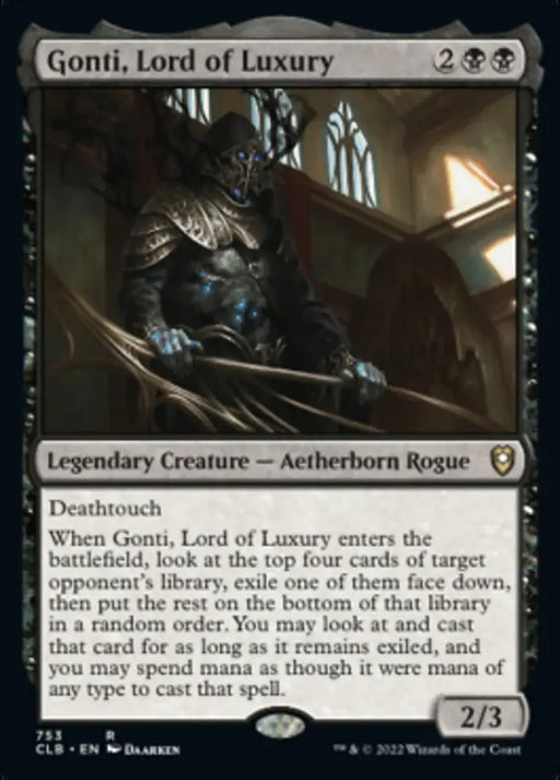Gonti Lord of Luxury [Commander Legends: Battle for Baldur’s Gate] - MTG Single