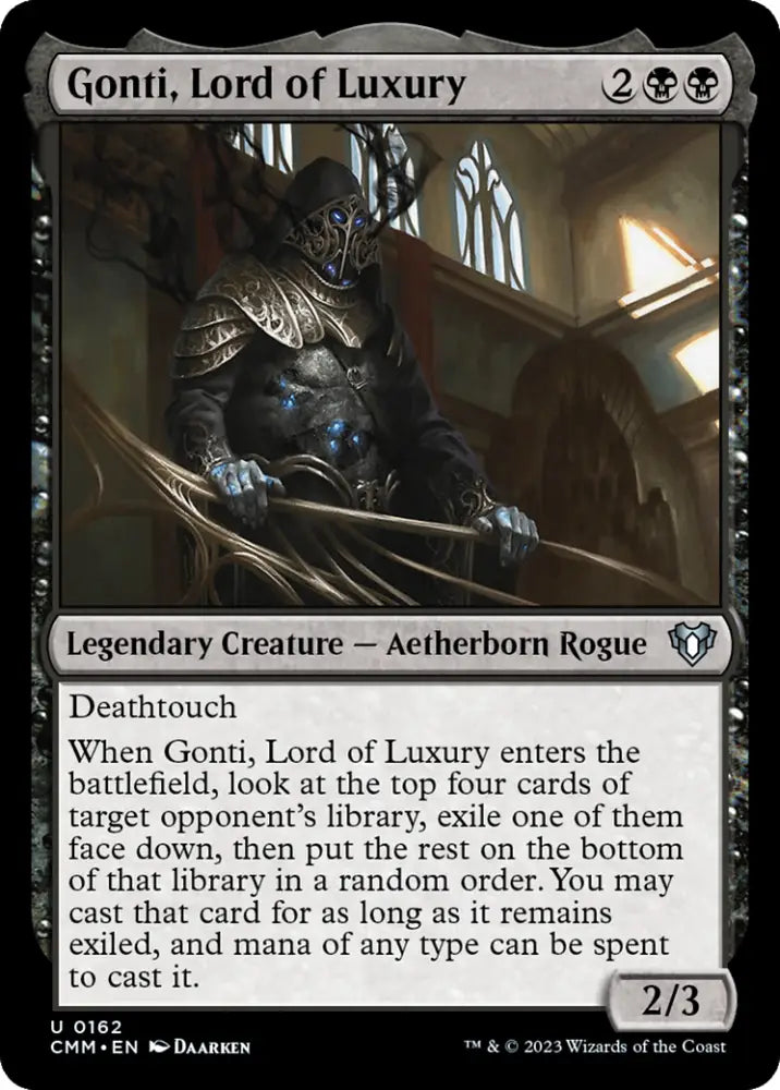 Gonti Lord of Luxury [Commander Masters] - MTG Single