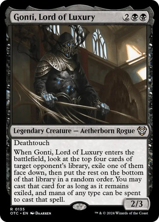 Gonti Lord of Luxury [Outlaws of Thunder Junction Commander] - MTG Single