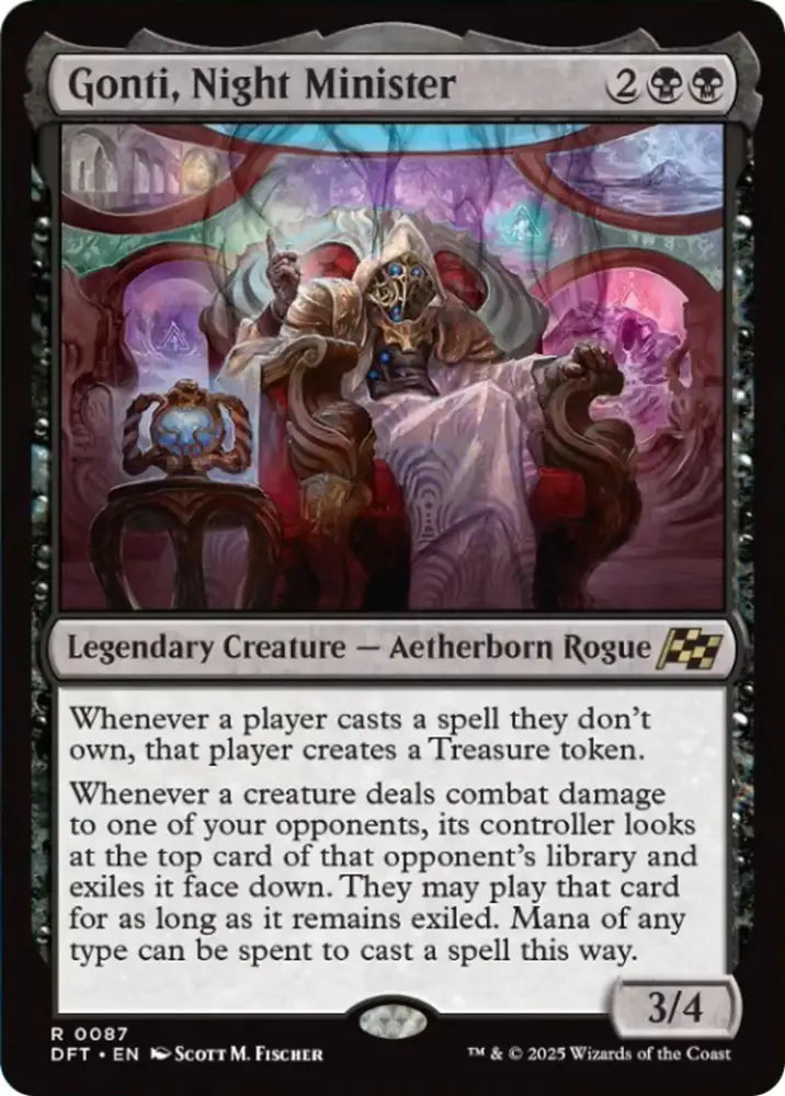 Gonti Night Minister [Aetherdrift] - MTG Single
