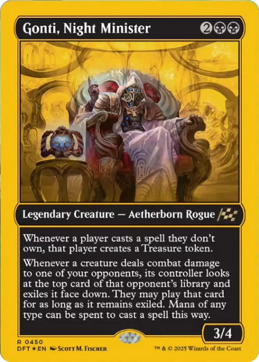 Gonti Night Minister (First-Place Foil) [Aetherdrift] - MTG Single