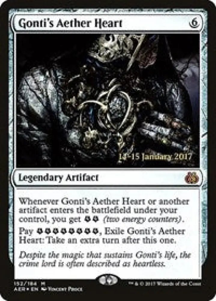 Gonti's Aether Heart (152) [Prerelease Cards]