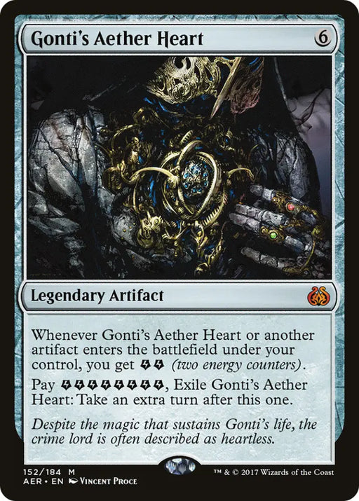 Gonti’s Aether Heart (Ripple Foil) [Modern Horizons 3 Commander] - MTG Single