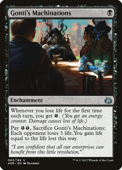 Gonti’s Machinations [Aether Revolt] - MTG Single