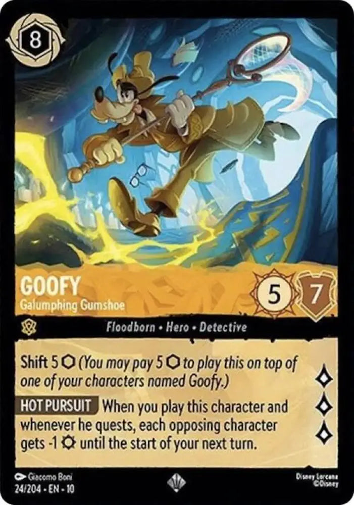 Goofy - Galumphing Gumshoe (24/204) [Whispers in the Well]
