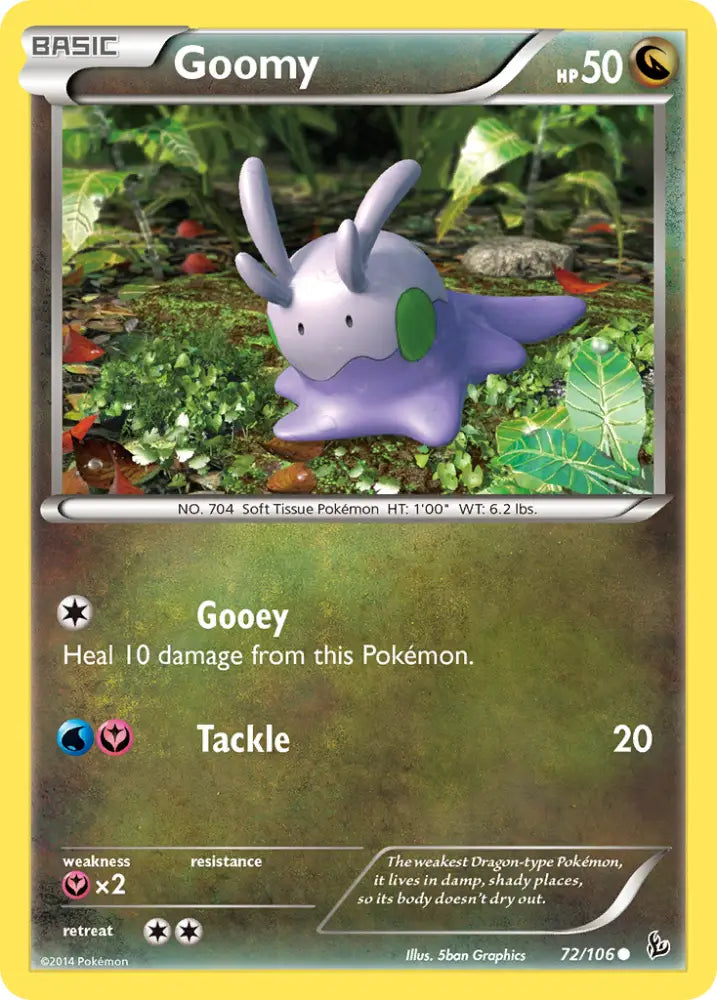 Goomy (72/106) [XY: Flashfire] - Pokemon Single
