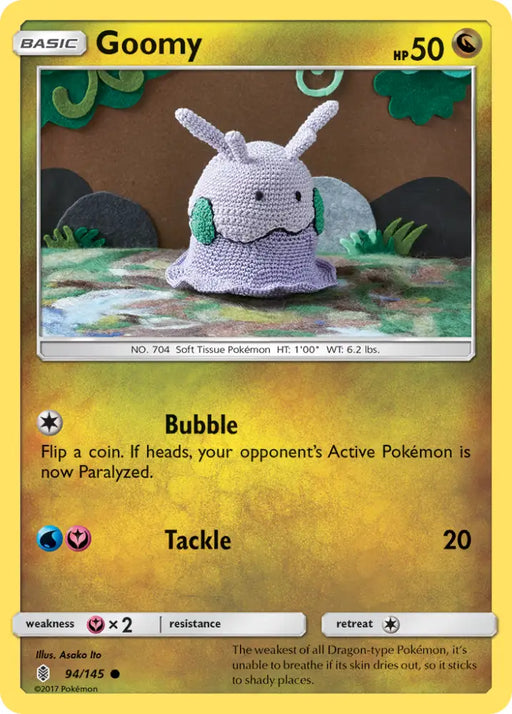 Goomy (94/145) [Sun & Moon: Guardians Rising] - Pokemon Single