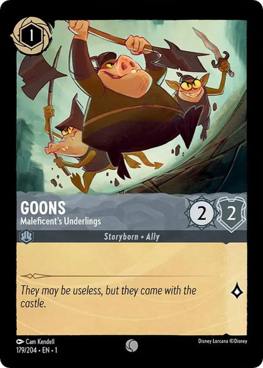 Goons - Maleficent’s Underlings (179/204) [The First Chapter] - Lorcana Single
