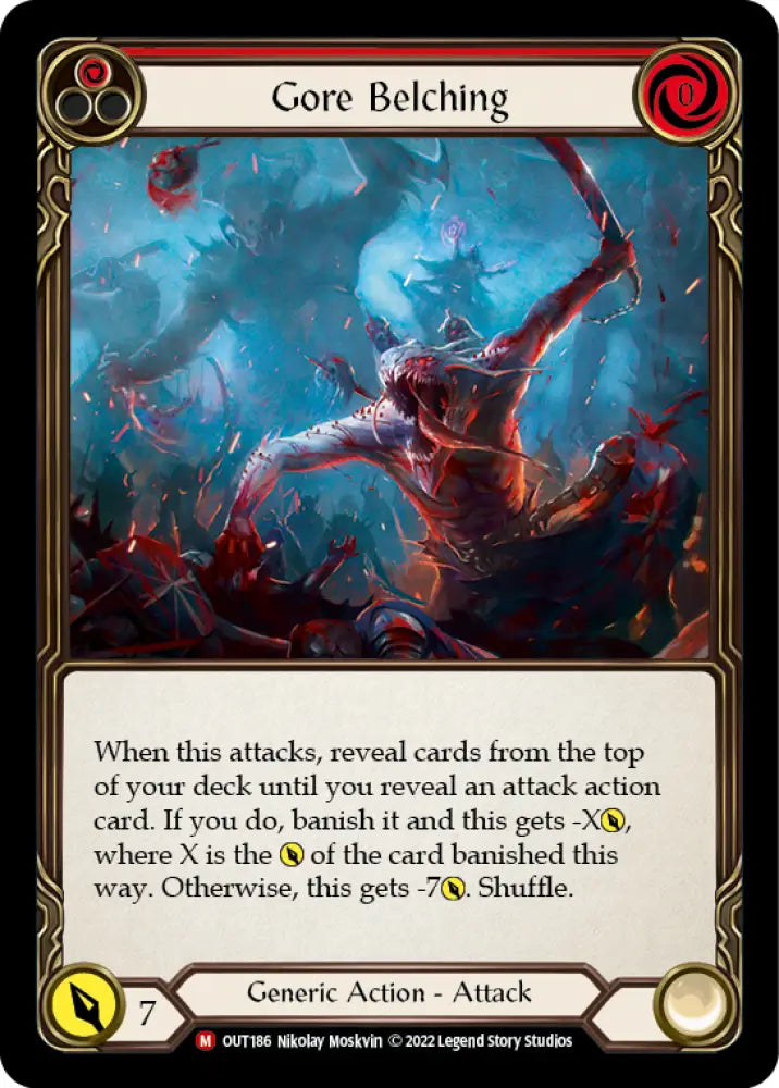 Gore Belching [Outsiders] - Flesh And Blood Single