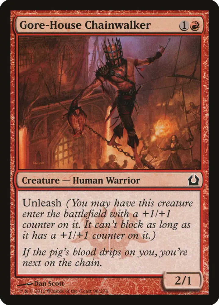 Gore-House Chainwalker [Return to Ravnica] - MTG Single
