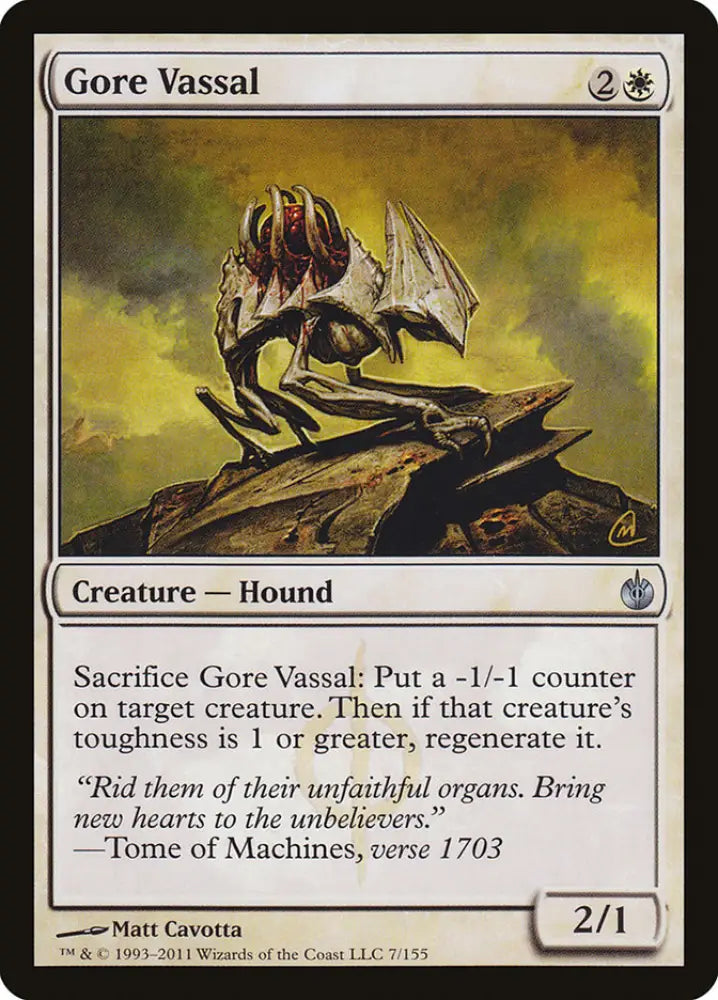 Gore Vassal [Mirrodin Besieged] - MTG Single