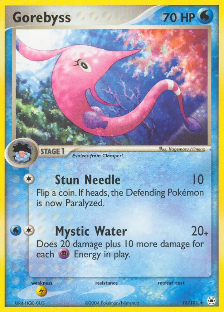 Gorebyss (18/101) [EX: Hidden Legends] - Pokemon Single
