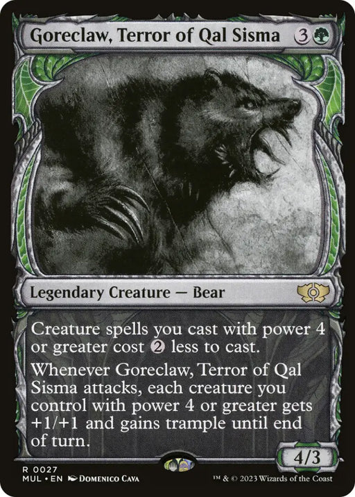 Goreclaw Terror of Qal Sisma [Multiverse Legends] - MTG Single