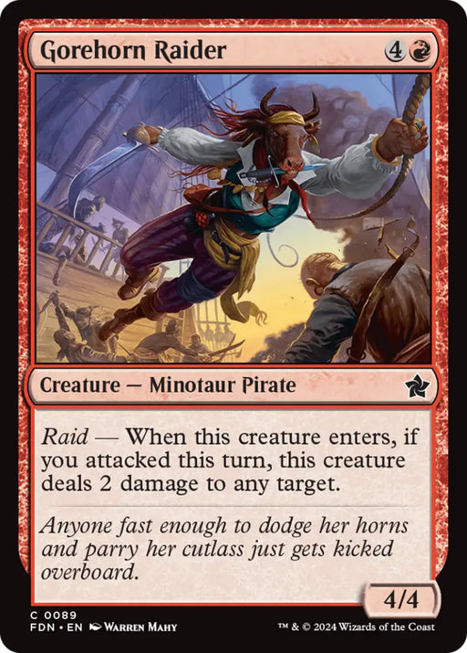 Gorehorn Raider [Foundations] - MTG Single