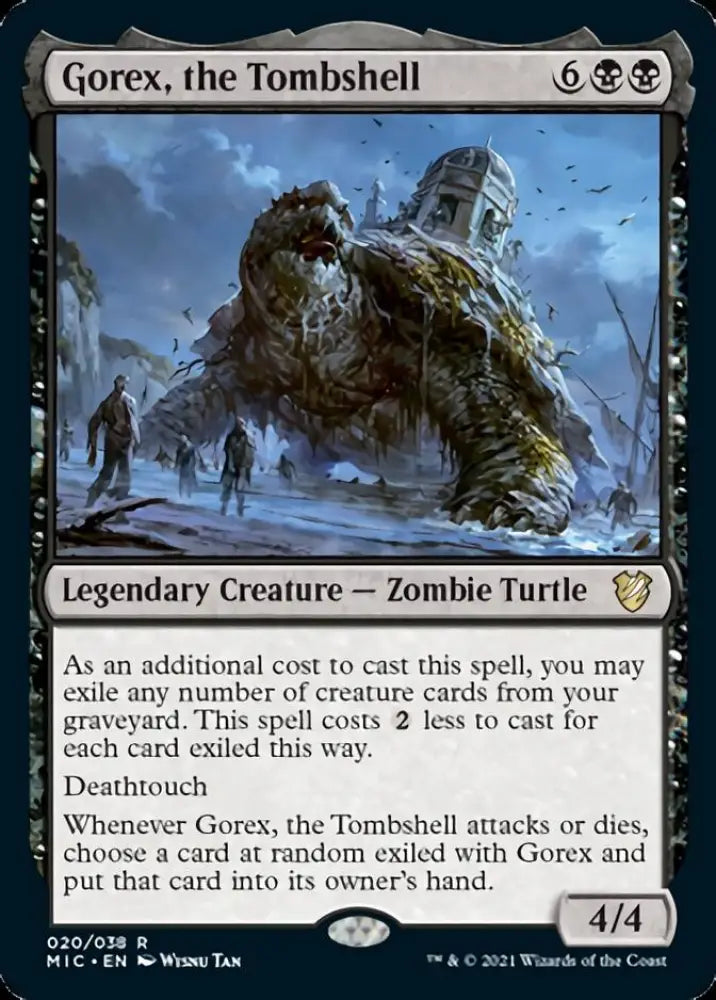 Gorex the Tombshell [Innistrad: Midnight Hunt Commander] - MTG Single