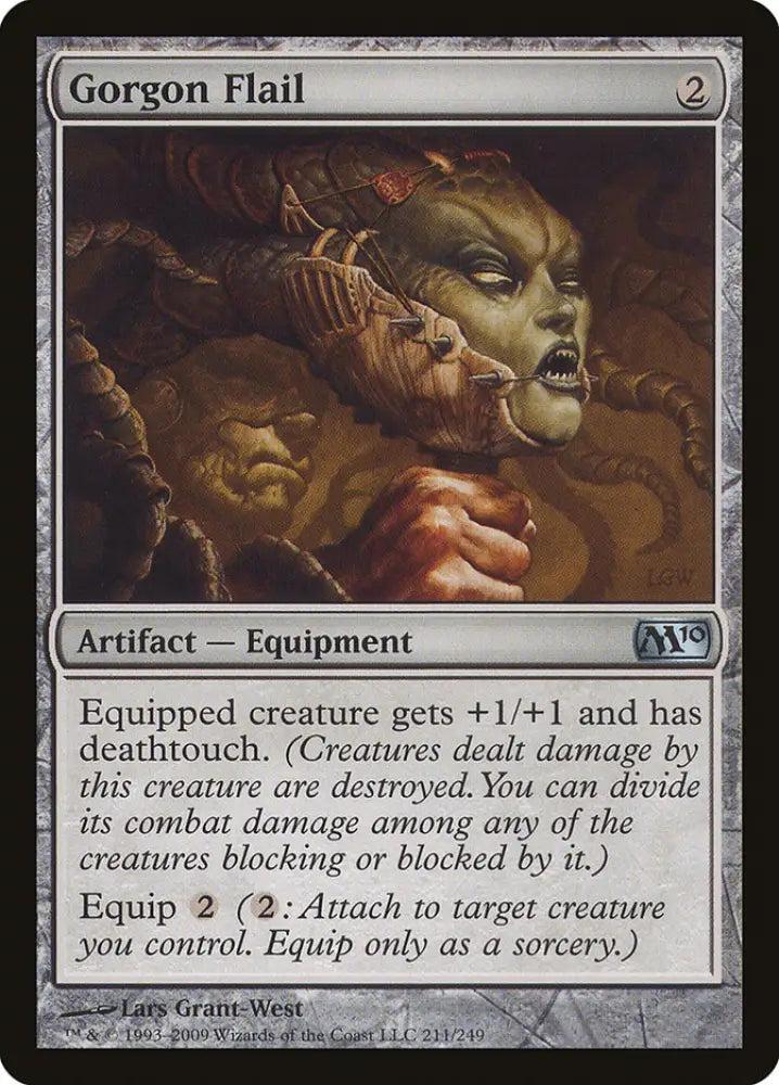 Gorgon Flail [Magic 2010] - MTG Single