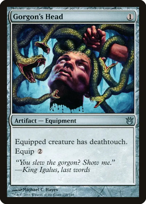 Gorgon’s Head [Born of the Gods] - MTG Single