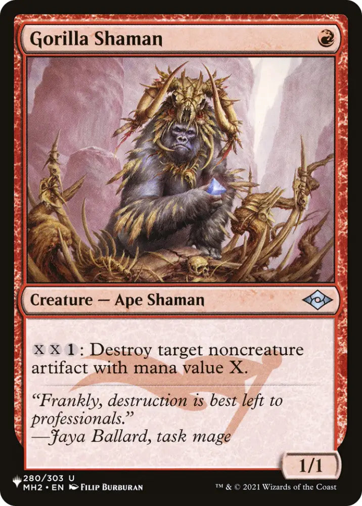 Gorilla Shaman [The List] - MTG Single