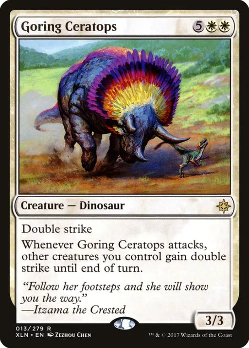 Goring Ceratops [Ixalan] - MTG Single