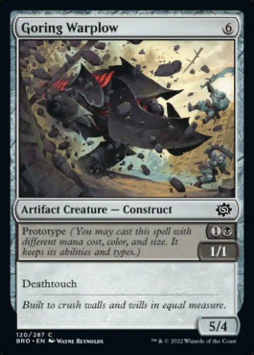 Goring Warplow [The Brothers’ War] - MTG Single