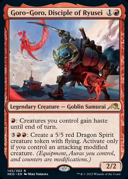 Goro-Goro Disciple of Ryusei [Kamigawa: Neon Dynasty] - MTG Single
