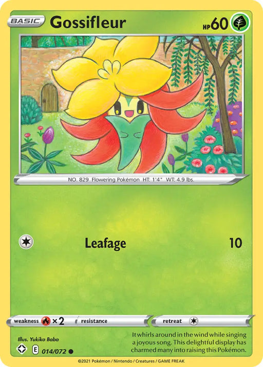 Gossifleur (014/072) [Sword & Shield: Shining Fates] - Pokemon Single