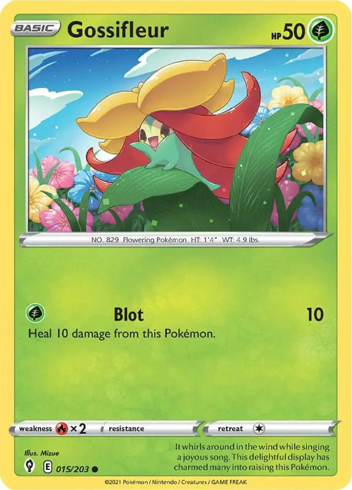 Gossifleur (015/203) [Sword & Shield: Evolving Skies] - Pokemon Single