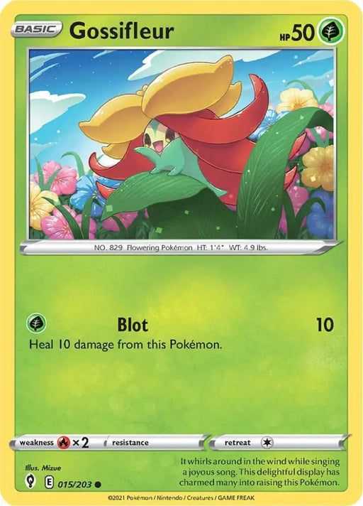 Gossifleur (015/203) [Sword & Shield: Evolving Skies] - Pokemon Single