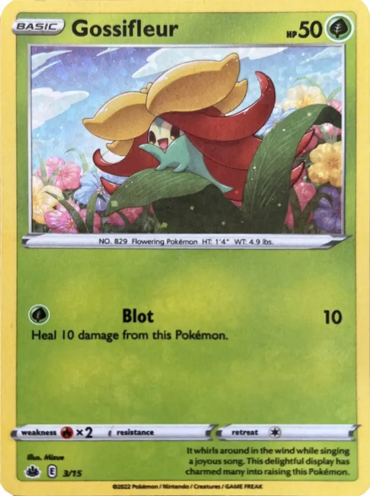 Gossifleur (3/15) [McDonald’s Promos: Match Battle] - Pokemon Single
