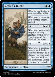 Gossip’s Talent [Bloomburrow] - MTG Single