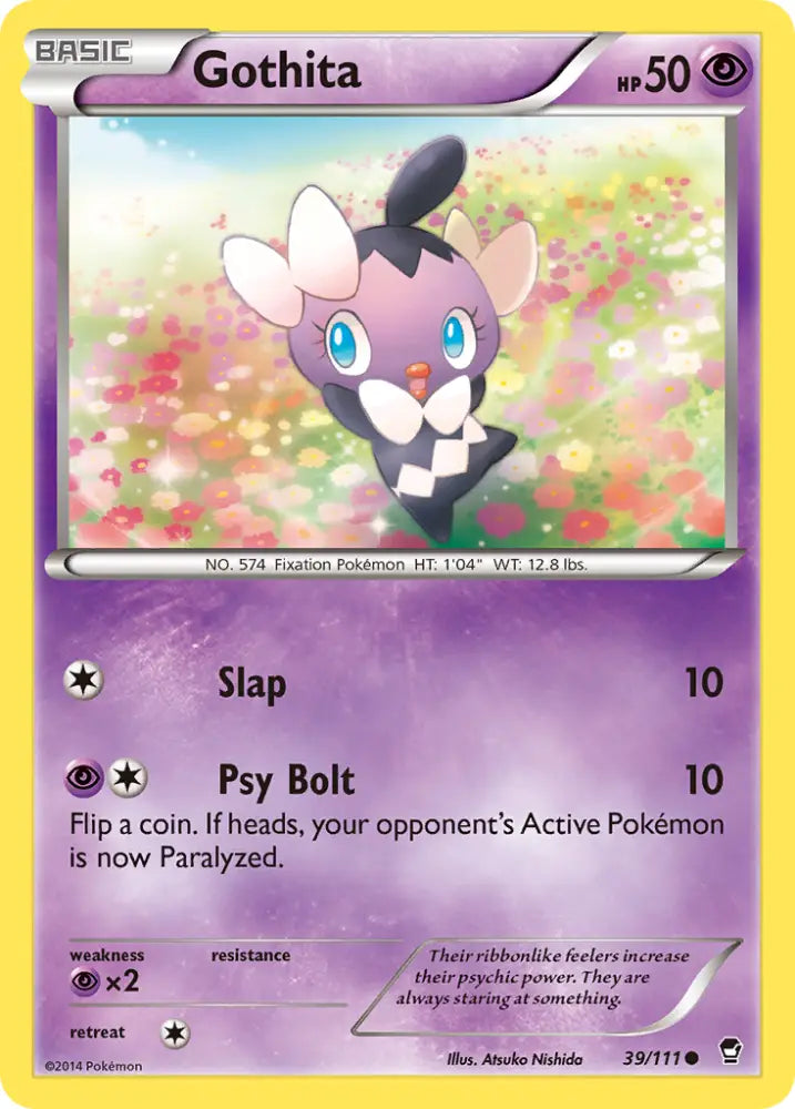 Gothita (39/111) [XY: Furious Fists] - Pokemon Single