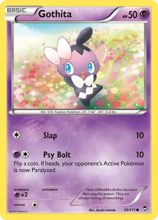 Gothita (39/111) [XY: Furious Fists] - Pokemon Single