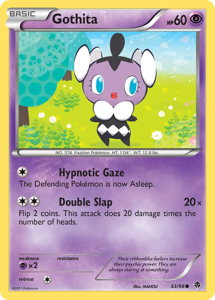 Gothita (43/98) [Black & White: Emerging Powers] - Pokemon Single