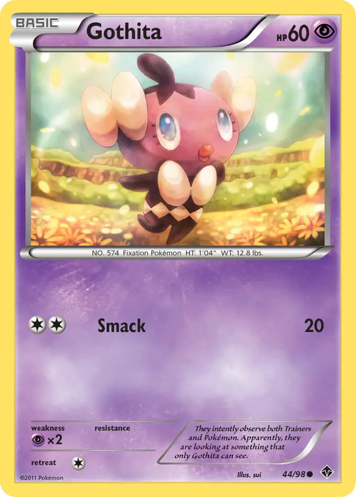 Gothita (44/98) [Black & White: Emerging Powers] - Pokemon Single