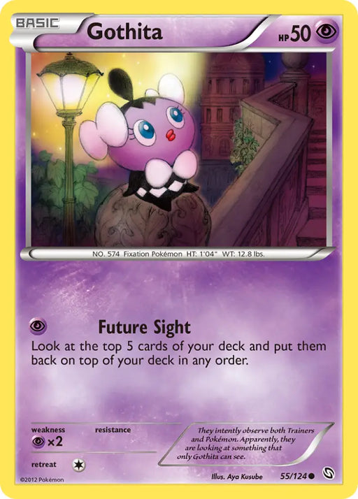 Gothita (55/124) [Black & White: Dragons Exalted] - Pokemon Single